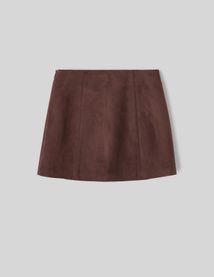 Jupe en suedine