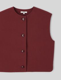 Gilet sans manches polyester recyclé