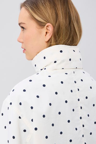 Blouson l&eacute;ger imprim&eacute; pois