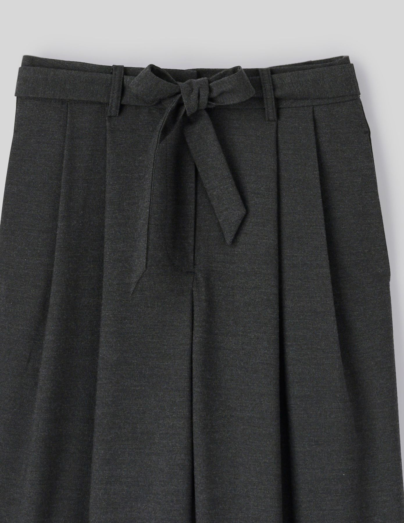 Pantalon tailleur à pinces polyester recyclé