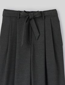 Pantalon tailleur à pinces polyester recyclé