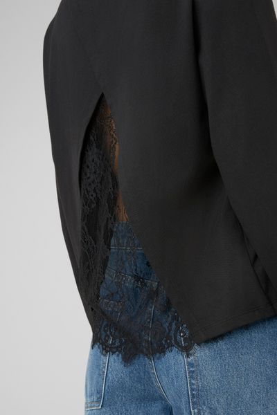 T-shirt dentelle dos