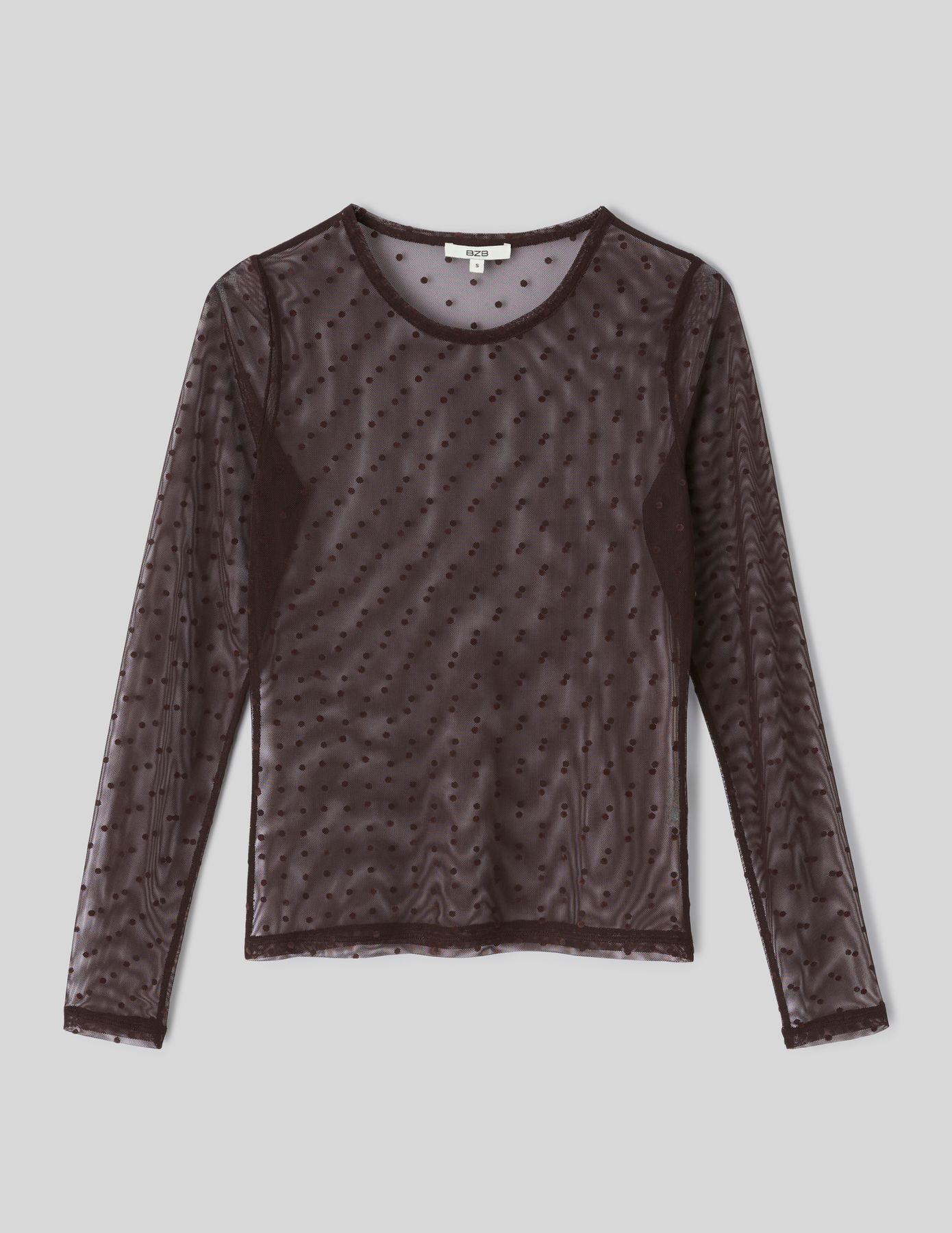 T-shirt r&eacute;sille manches longues