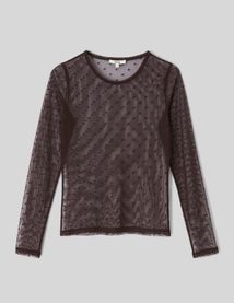 T-shirt r&eacute;sille manches longues