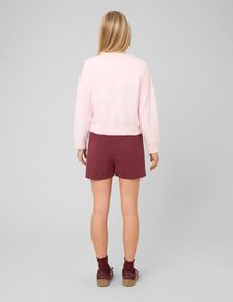 Jupe short en polyester recycl&eacute;