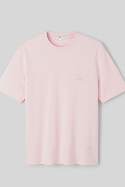 T-shirt broderie poitrine
