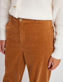 Pantalon velours wide leg
