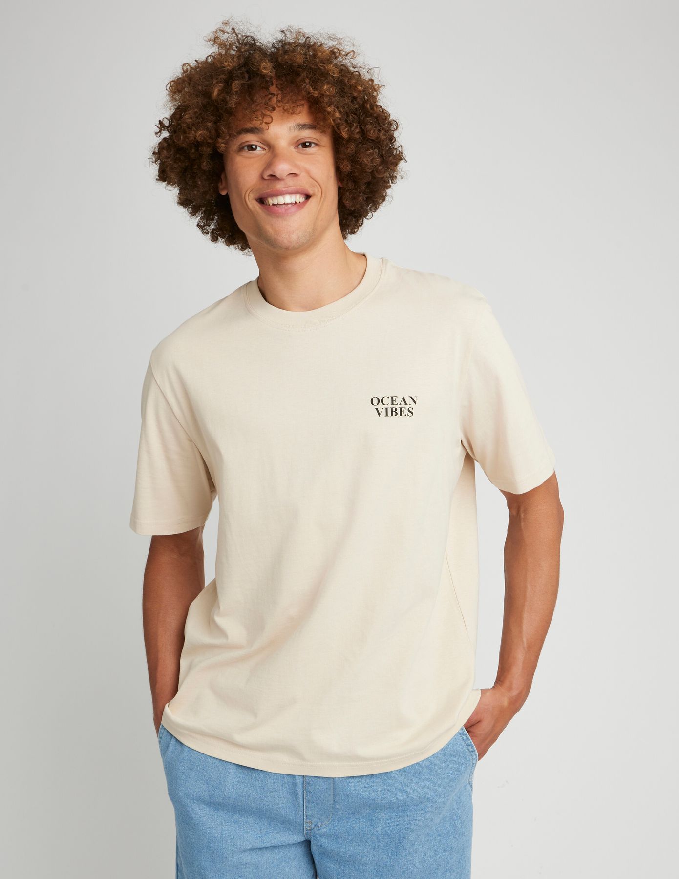 T-shirt imprimé devant dos