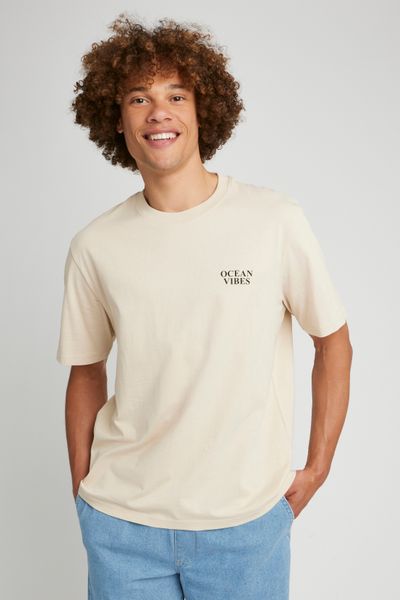 T-shirt imprimé devant dos