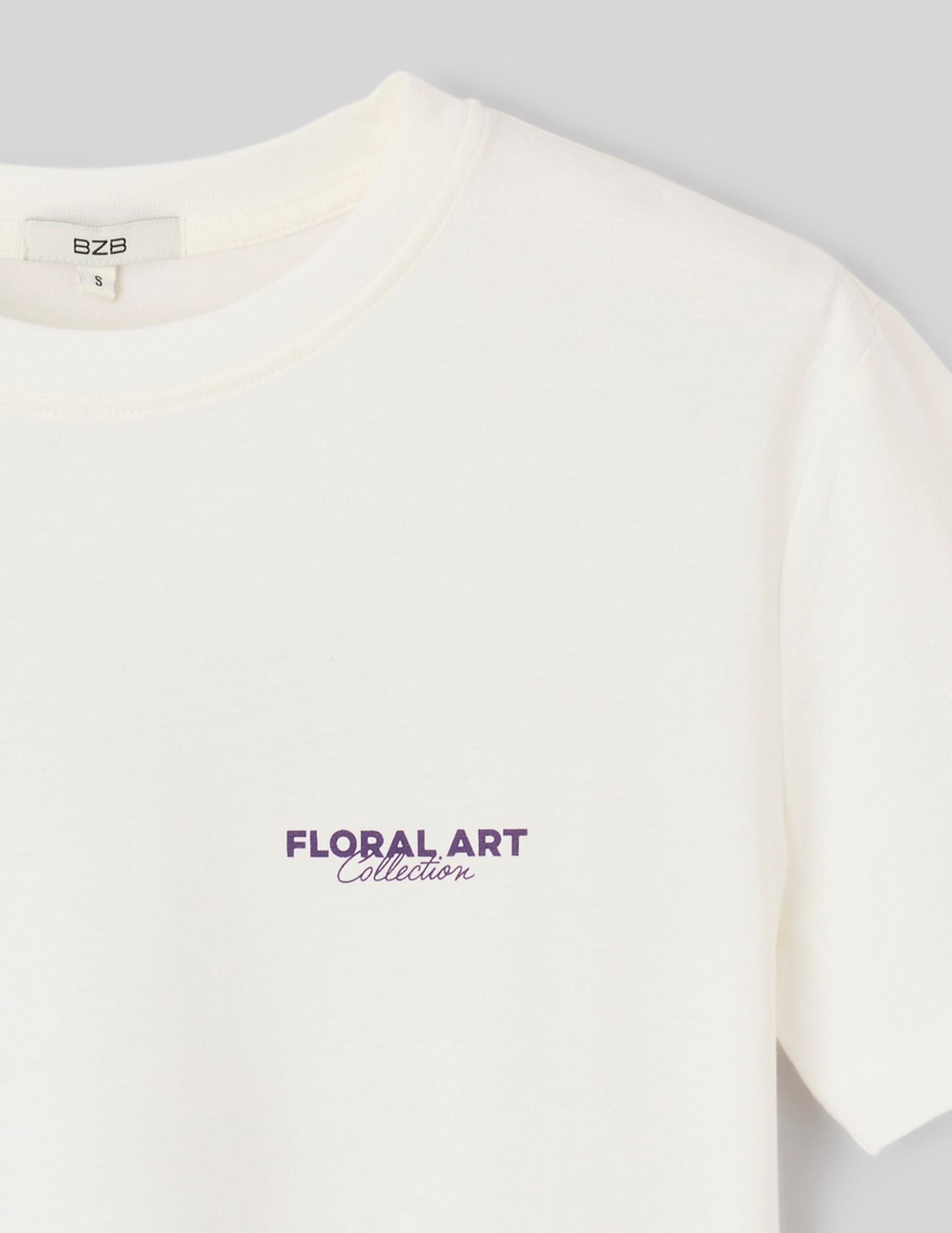 T-shirt imprim&eacute; devant/ dos