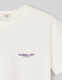 T-shirt imprim&eacute; devant/ dos