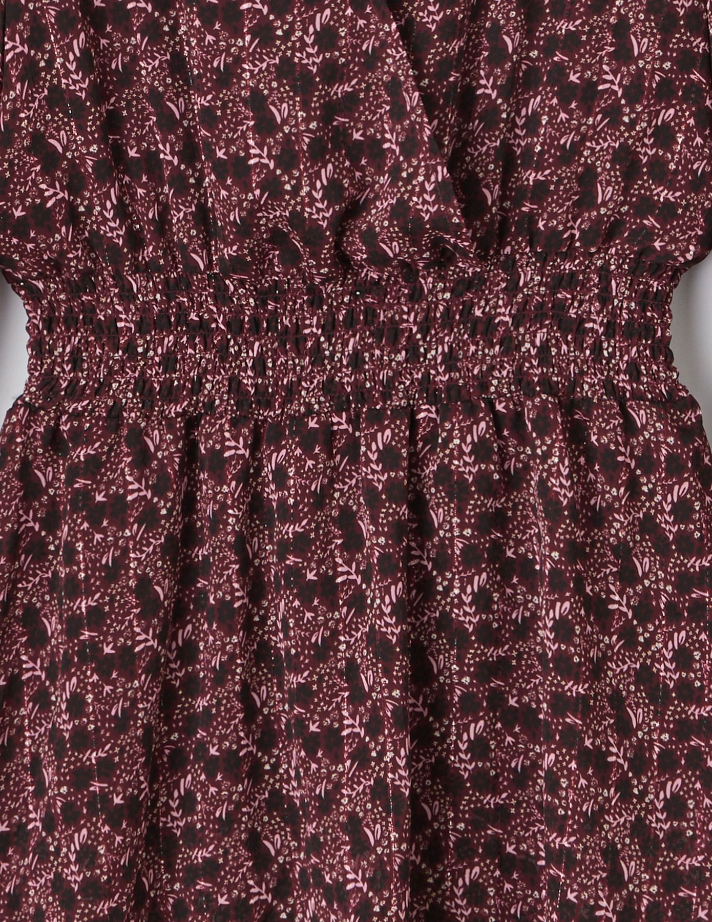 Robe courte imprimée