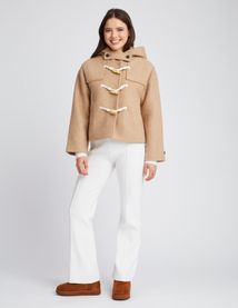 Manteau Duffle coat court