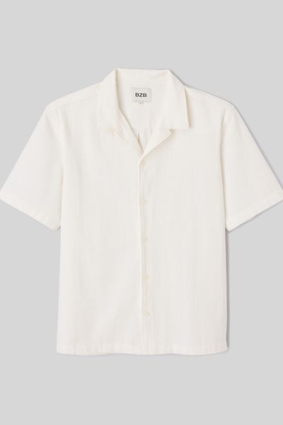 Chemises manches courtes unie