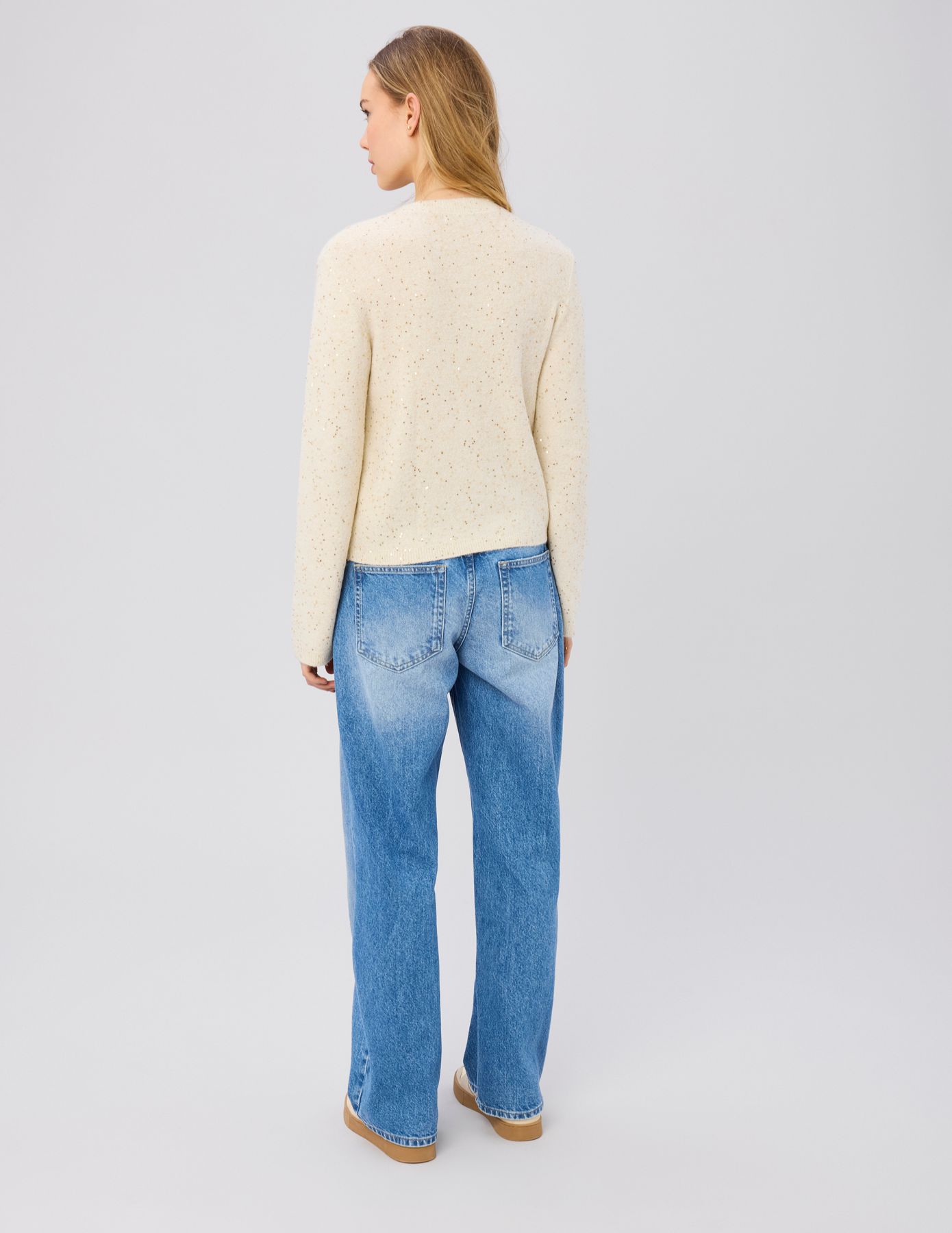 Gilet &agrave; sequins