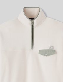 Polaire col montant zippé