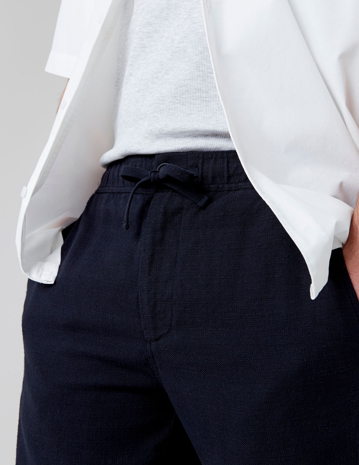 Pantalon texturé