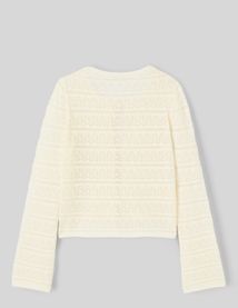 Gilet maille ajour&eacute;e