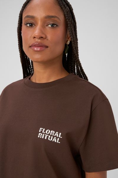 T-shirt imprim&eacute; devant/dos