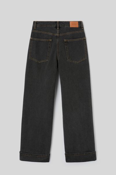 Jean baggy &agrave; revers