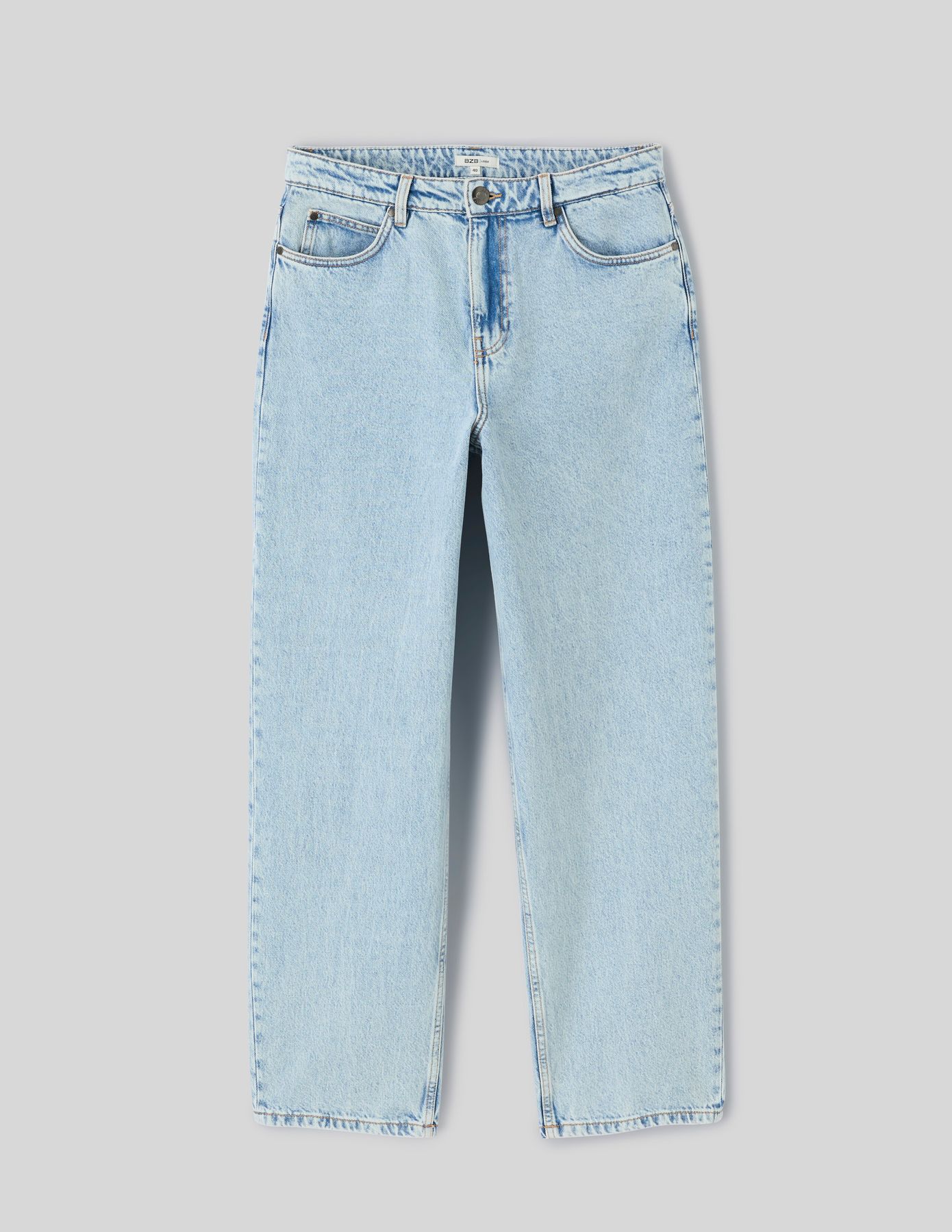 Jean loose bleach