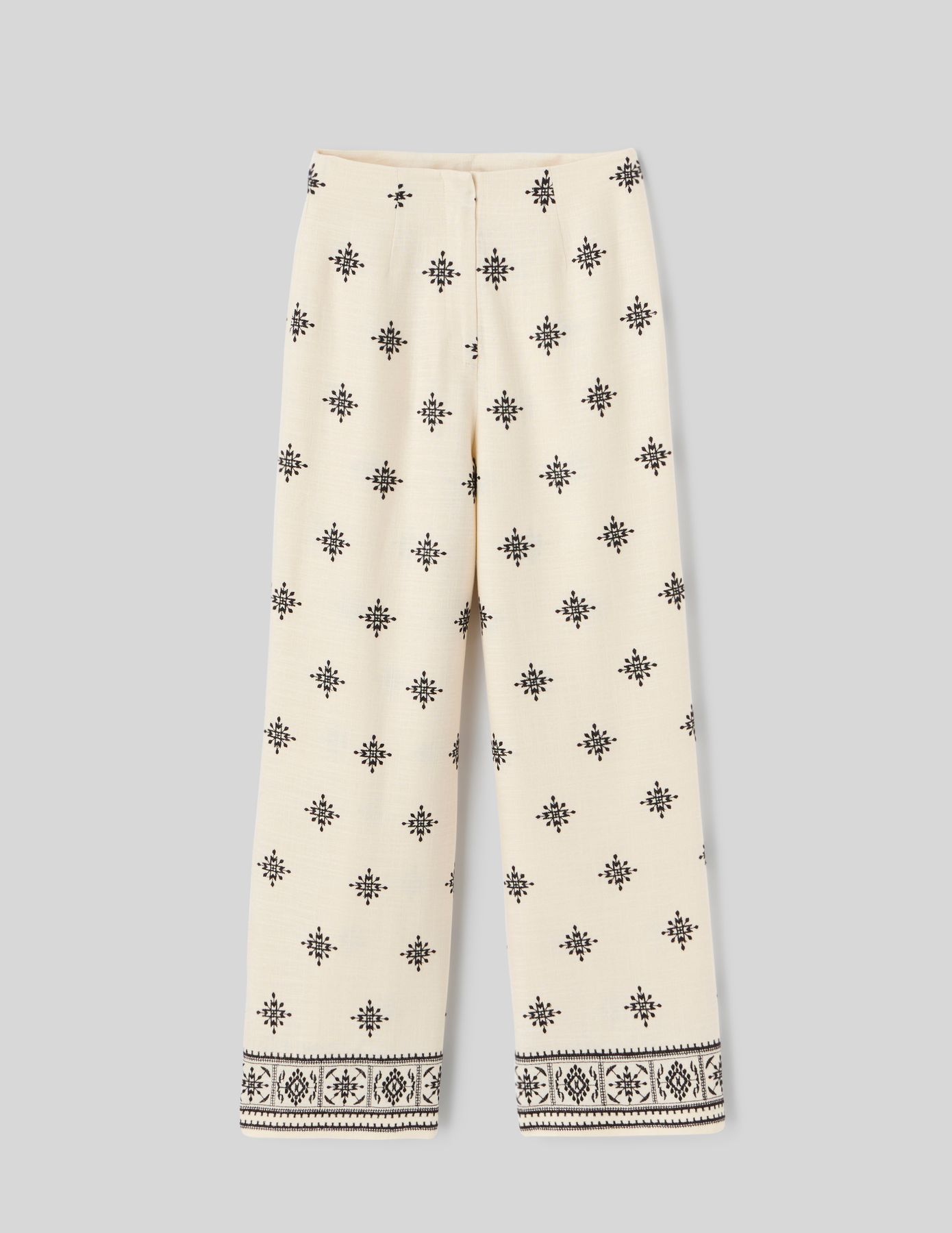 Pantalon brodé