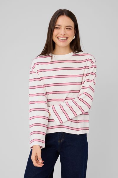 T-shirt ray&eacute; manches &eacute;vas&eacute;es