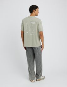 T-shirt imprim&eacute; devant dos