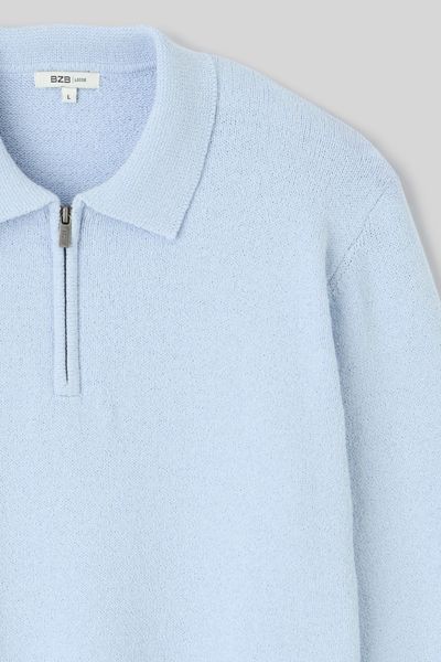 Pull col polo zipp&eacute;