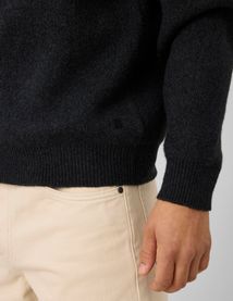 Cardigan boutonn&eacute; col polo