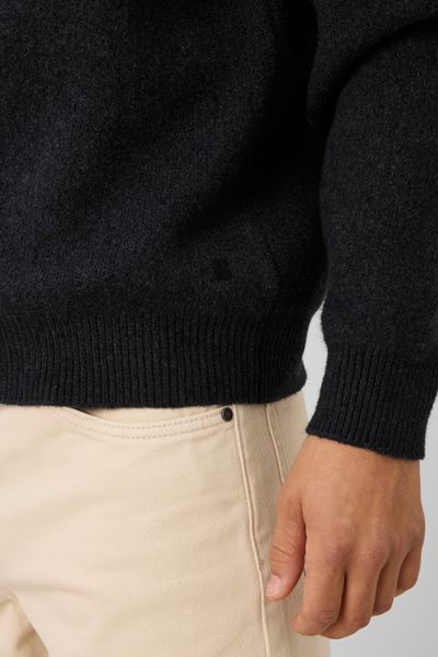 Cardigan boutonn&eacute; col polo