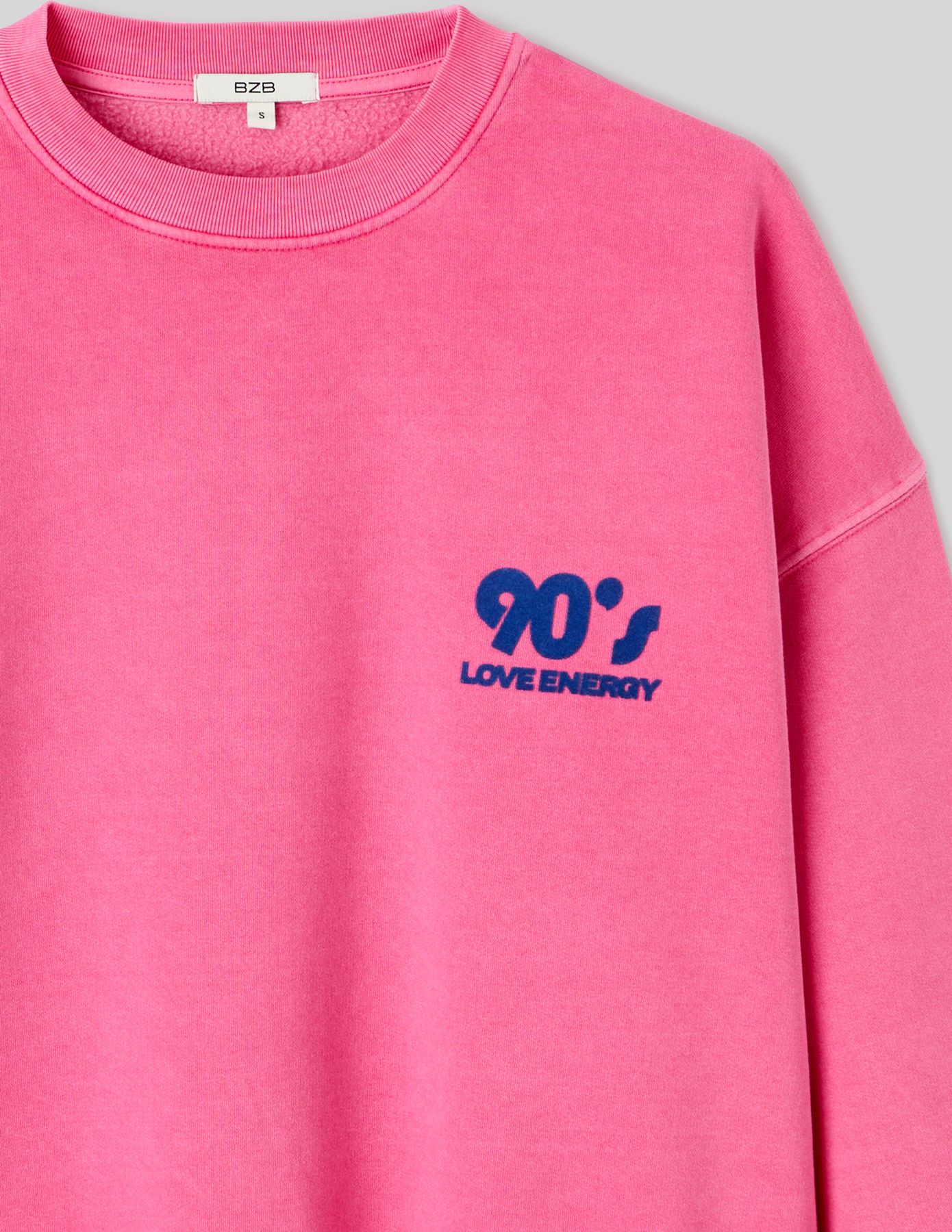 Sweat col rond imprim&eacute; &agrave; l&iquest;avant