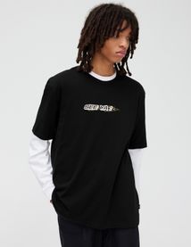 T-shirt imprimé esprit racing
