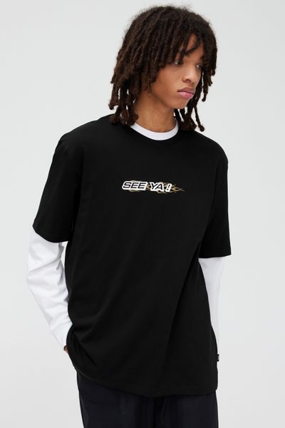T-shirt imprimé esprit racing