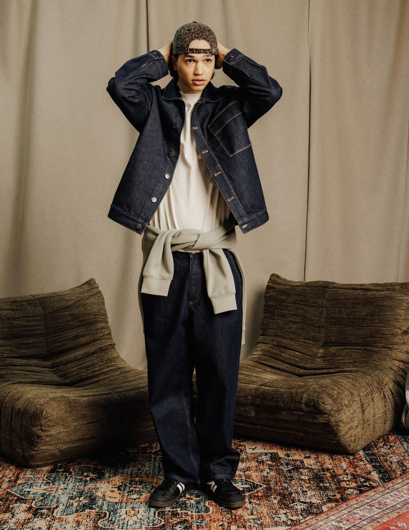 Jean skater brut