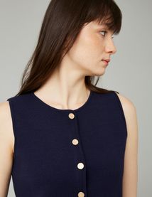 Pull milano boutonné