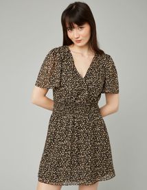 Robe courte imprimée