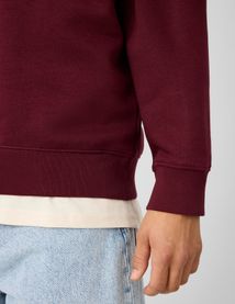 Sweat col polo zipp&eacute;