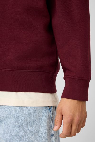 Sweat col polo zipp&eacute;