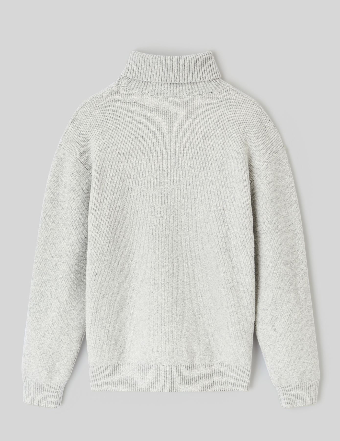 Pull col roulé