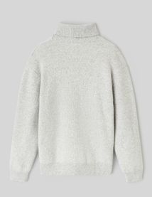 Pull col roulé