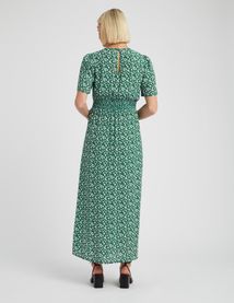 Robe longue imprim&eacute;e