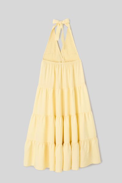 Robe longue d&eacute;tail bijoux