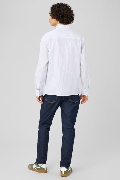 Chemise &agrave; rayures fines