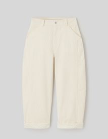 Pantalon balloon en velours