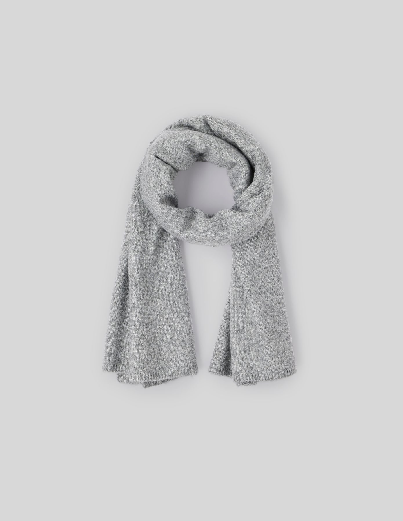 Echarpe en tricot chinée