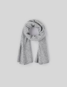 Echarpe en tricot chinée