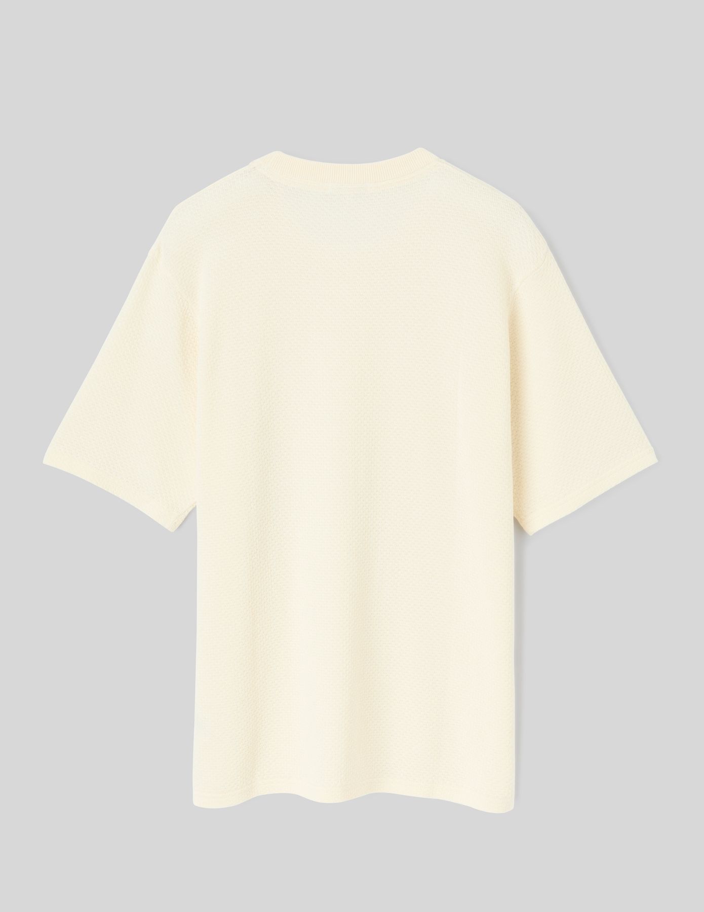 T-shirt maille textur&eacute;e
