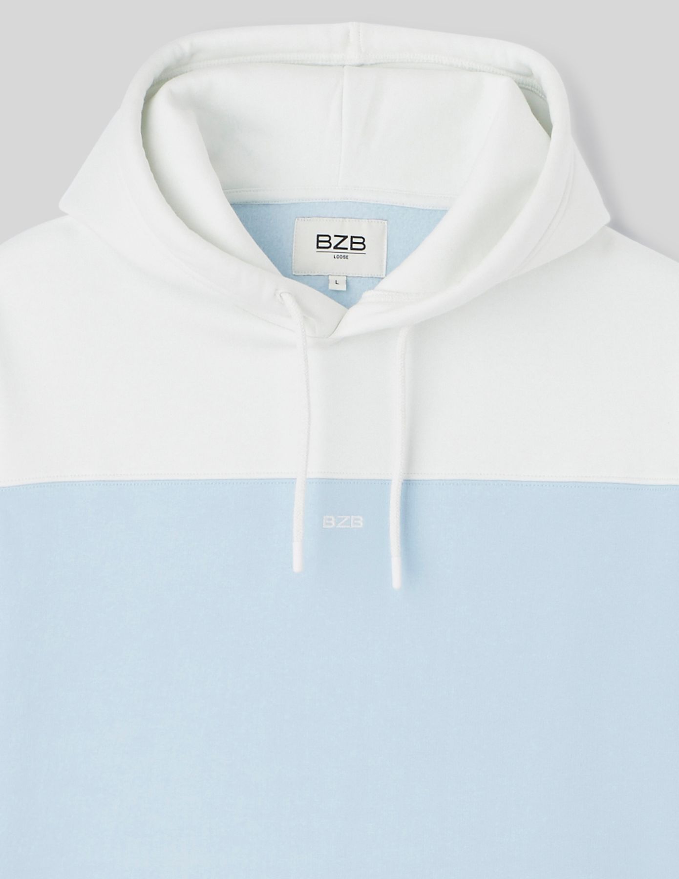 Sweat à capuche colorblock
