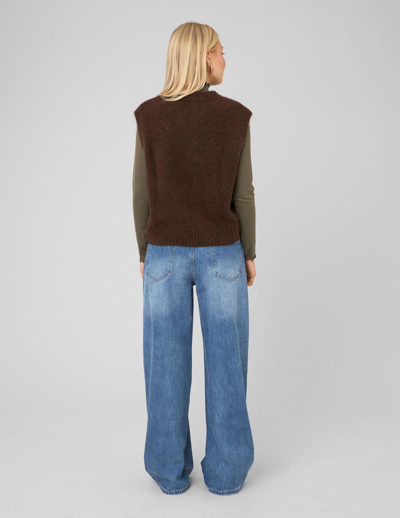 Pull sans manches premium